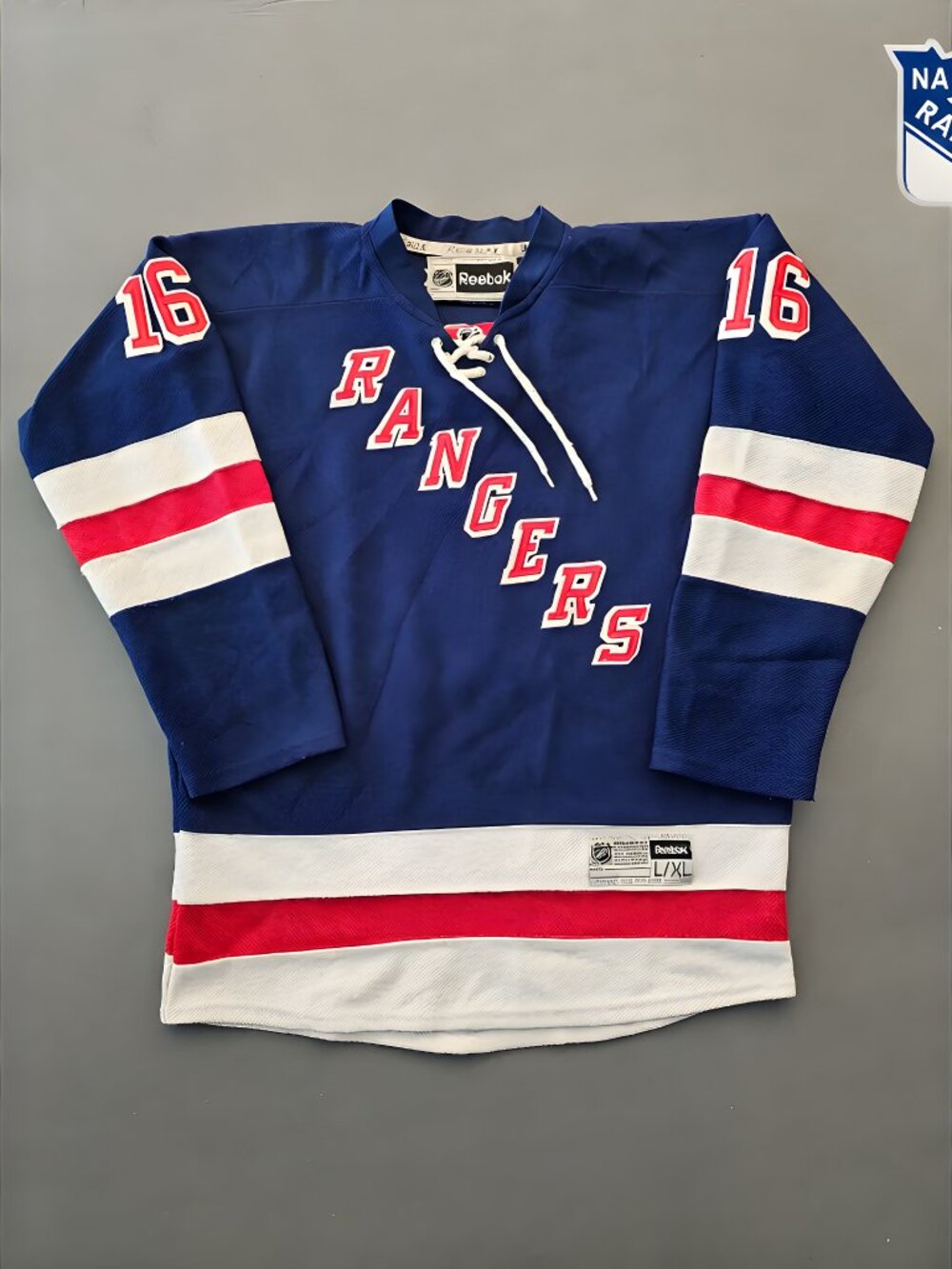 Youth Reebok New York Rangers Derick Brassard #16 Jersey